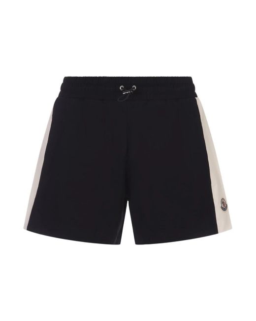 Moncler Black Short Shorts