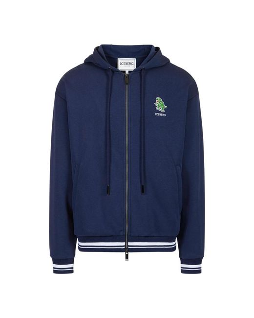 Zip-Throughs Iceberg pour homme en coloris Blue