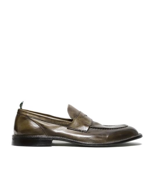 Green George Green Loafers for men