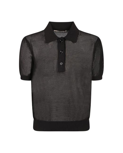 Tagliatore Black Polo Shirts