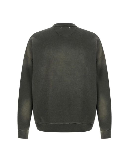 Golden Goose Deluxe Brand Gray Sweatshirts for men