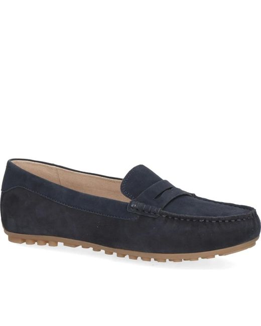Caprice Blue Loafers