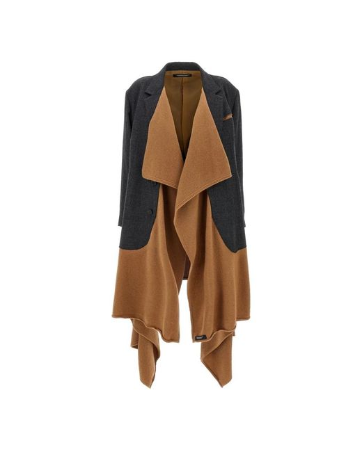 Undercover Jassen ,Veelkleurig ,Wol Shawl Blazer in het Brown