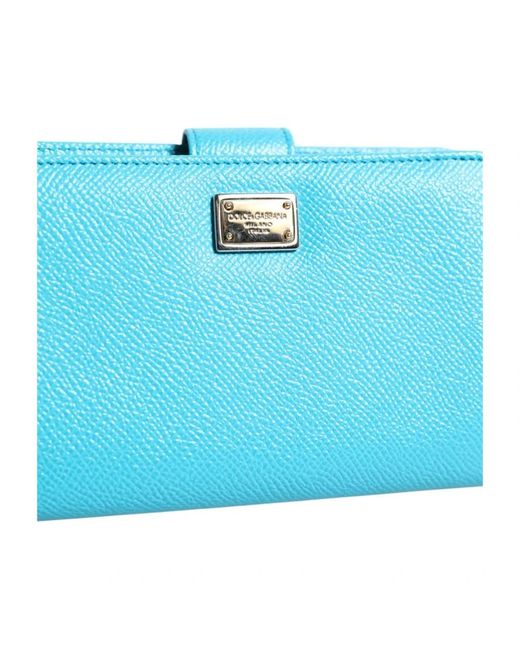 Dolce & Gabbana Blue Wallets & Cardholders