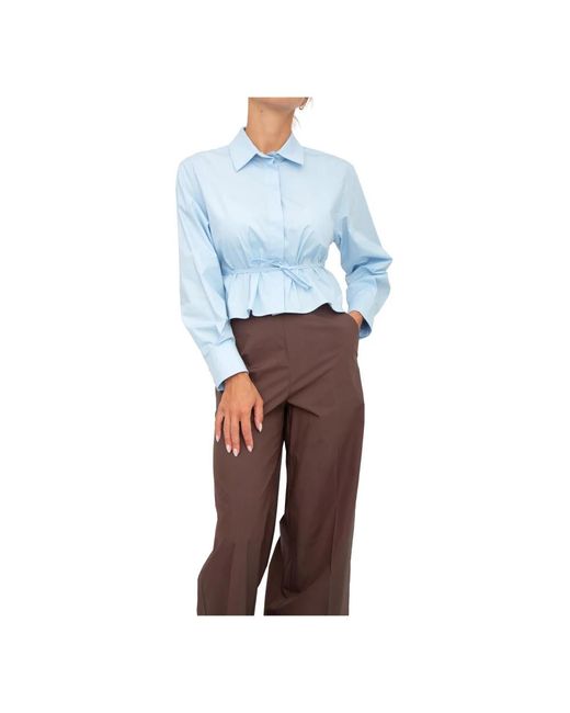 Marella Blue Shirts