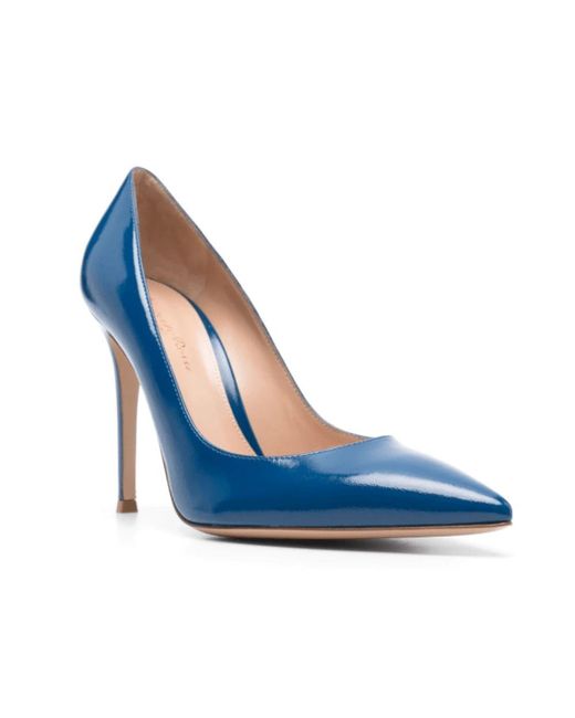 Gianvito Rossi Blue Pumps