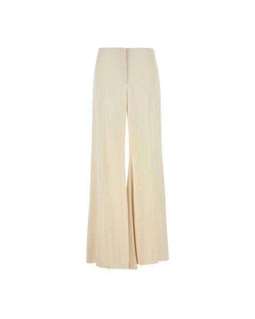 McQueen Natural Wide Trousers