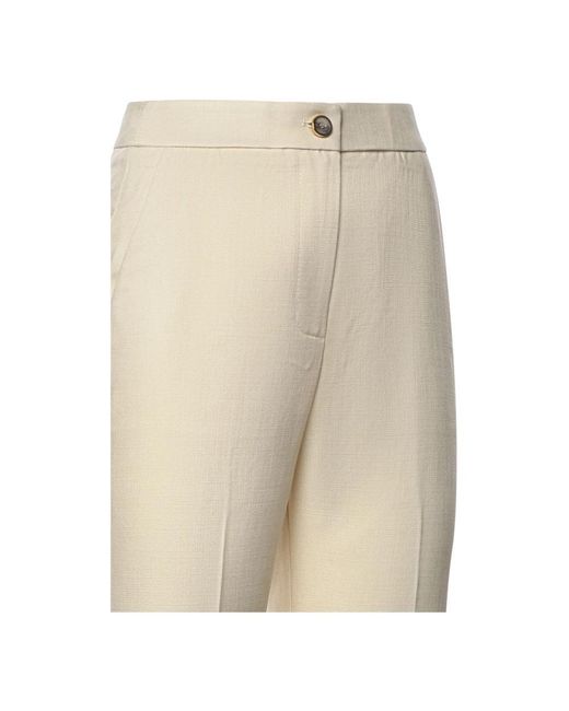 Pinko Natural Wide Trousers