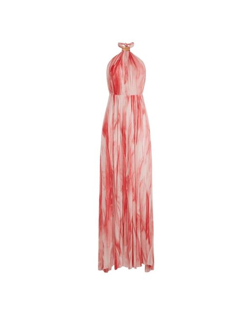 Elisabetta Franchi Red Maxi Dresses