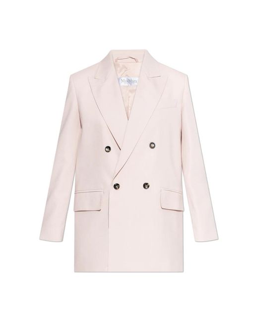 Blazers Max Mara de color Pink