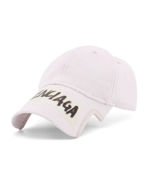 Balenciaga White Caps for men