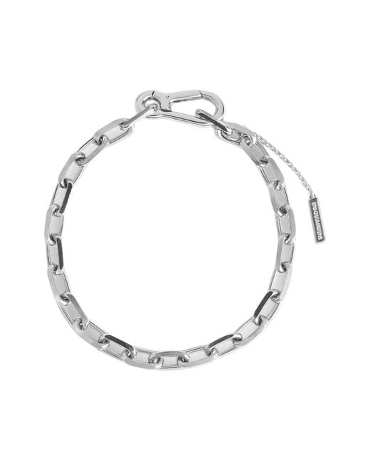 DSquared² Metallic Necklaces for men