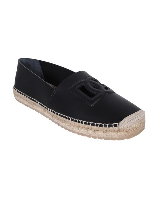 Dolce & Gabbana Black Espadrilles for men
