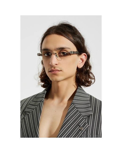 Balmain Arcade Optical Frame in Metallic für Herren