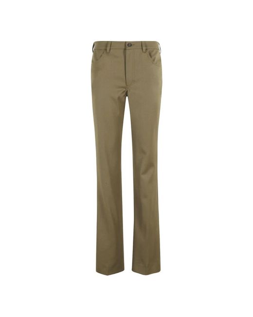 Straight Trousers The Attico en coloris Green