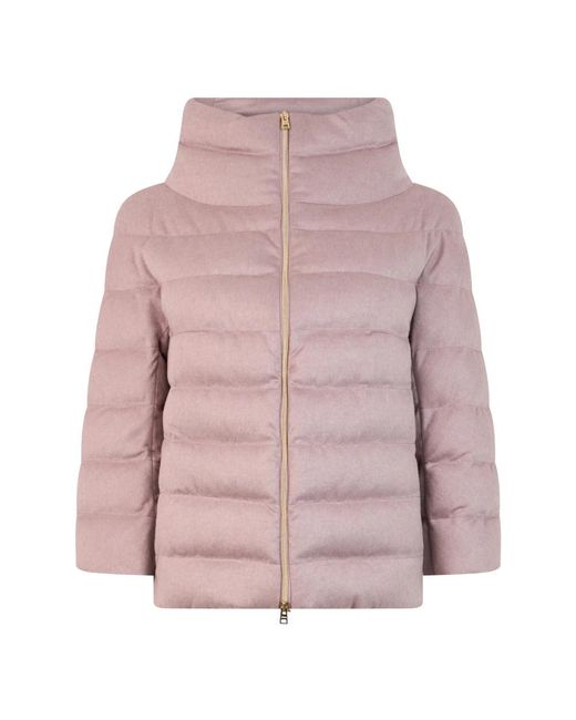 Herno Purple Winter Jackets