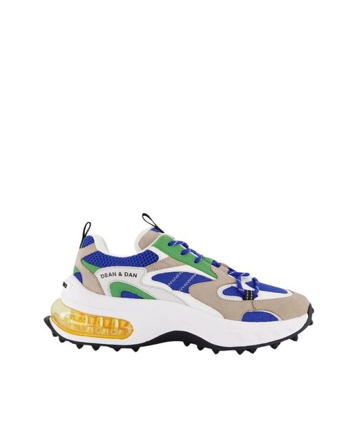 Bubble sneaker grigio/ di DSquared² in Blue da Uomo
