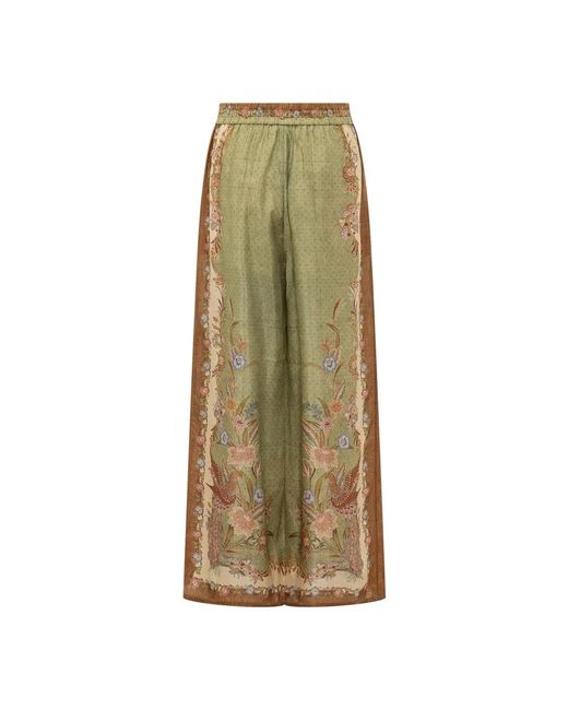 Zimmermann Indra Relaxed Pant in het Natural