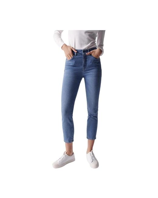 Salsa Jeans Blue Cropped Jeans