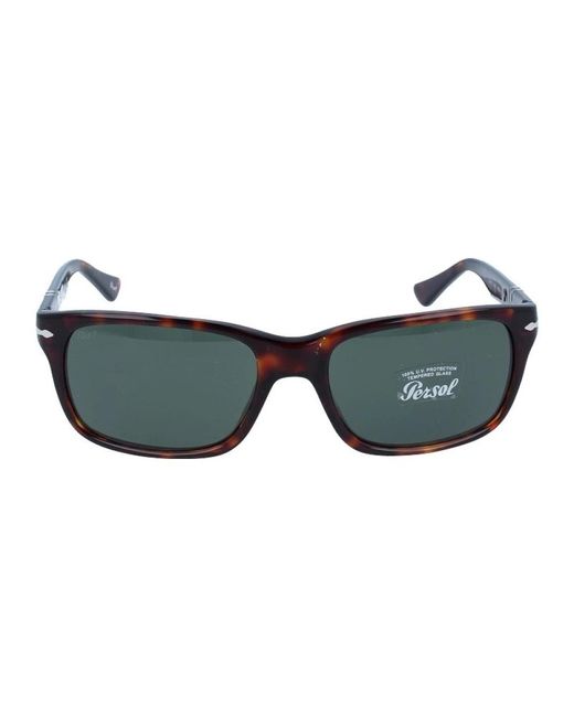 Persol Blue Klassische sonnenbrille mit einheitlichen gläsern