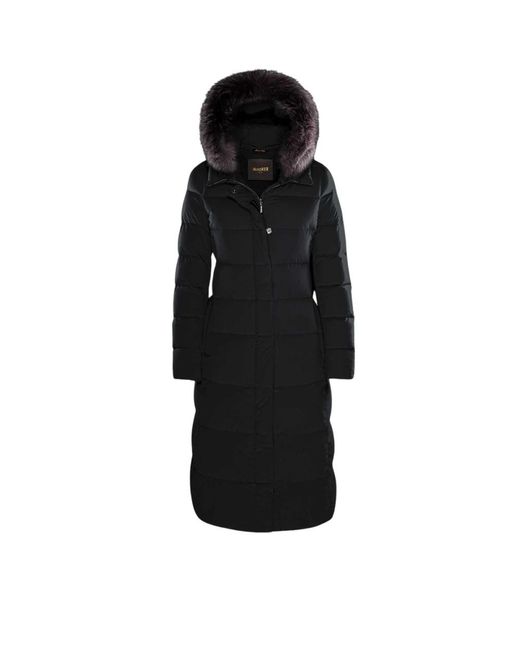 Down Coats Moorer de color Black