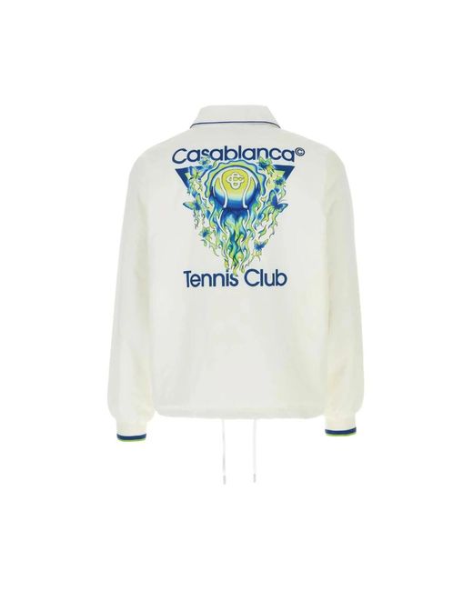 Casablanca White Light Jackets for men