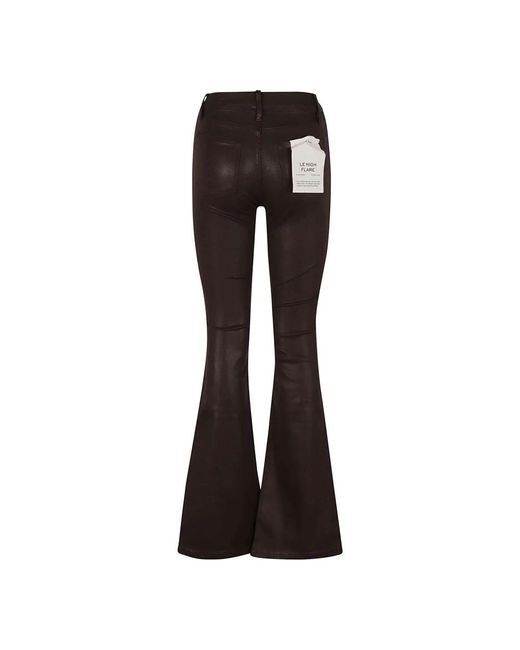 FRAME Brown Wide Trousers