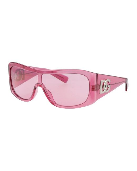 Dolce & Gabbana Pink Stylische sonnenbrille mit modell 0dg4454