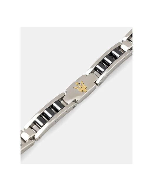 Bracelets Maserati pour homme en coloris Metallic