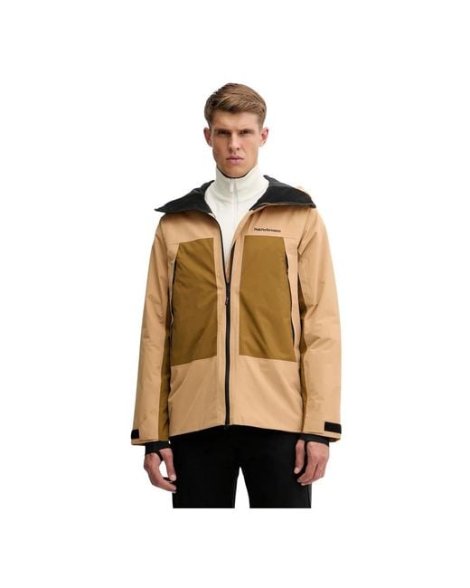 Peak Performance Edge Insulated Jacket in het Natural voor heren