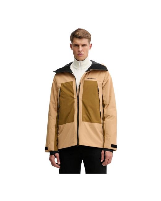 Peak Performance Edge Insulated Jacket in het Natural voor heren
