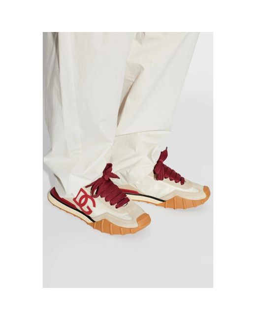 Dolce & Gabbana Pink Sneakers for men