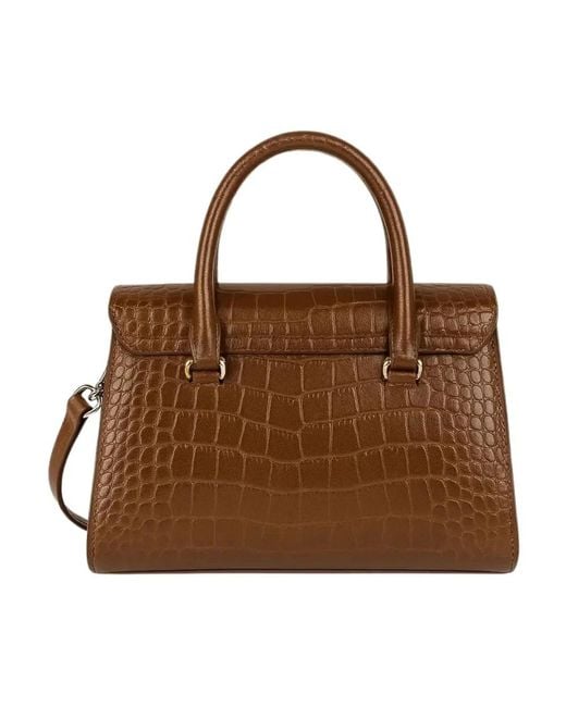 Handbags Lancaster de color Brown