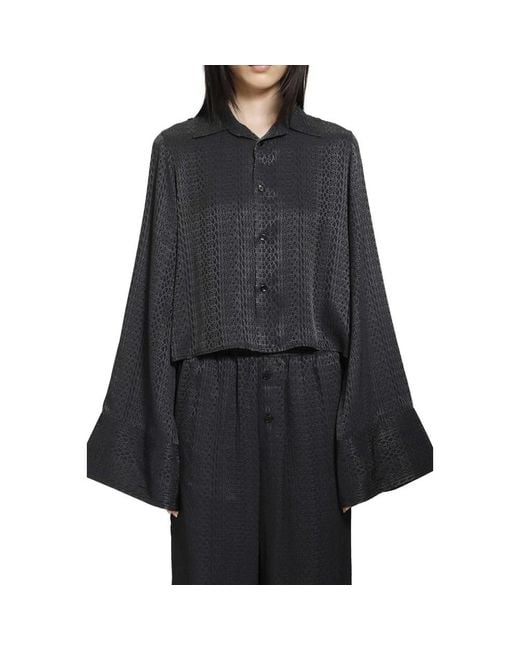 MM6 by Maison Margiela Black Shirts
