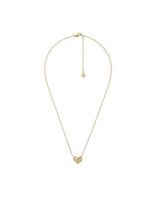 Necklaces di Fossil in Metallic