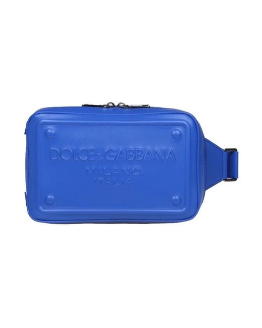 Dolce & Gabbana Blue Cross Body Bags