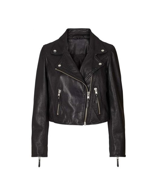Lolly's Laundry Black Leather Jackets
