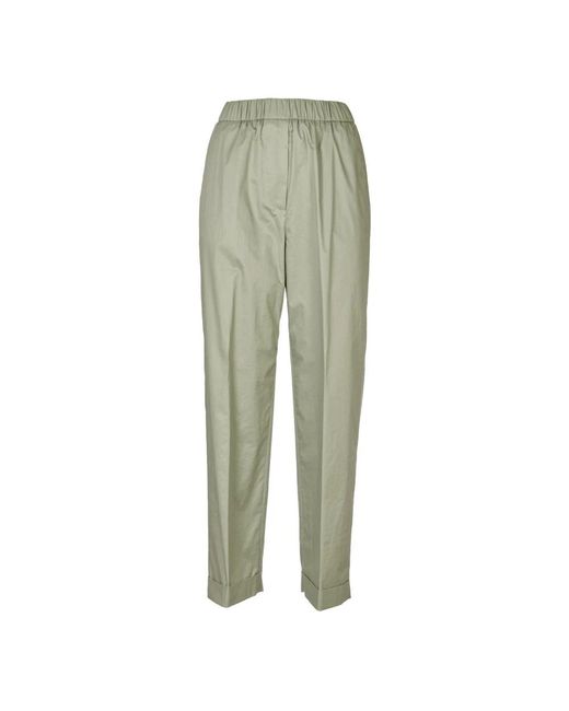 Peserico Green Wide Trousers
