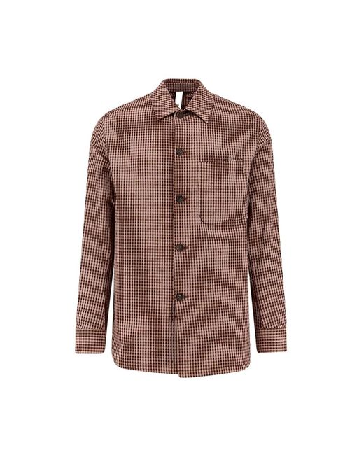Hevò Brown Light Jackets for men