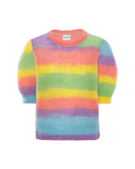 Round-Neck Knitwear American Dreams en coloris Pink