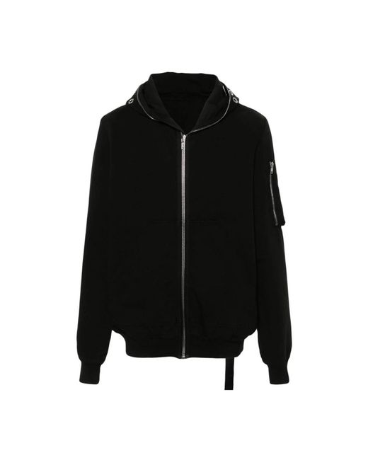 Sweatshirts & hoodies > zip-throughs Rick Owens pour homme en coloris Black