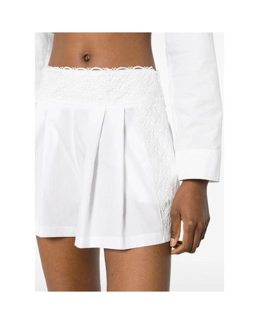 Shorts > short shorts Ermanno Scervino en coloris White