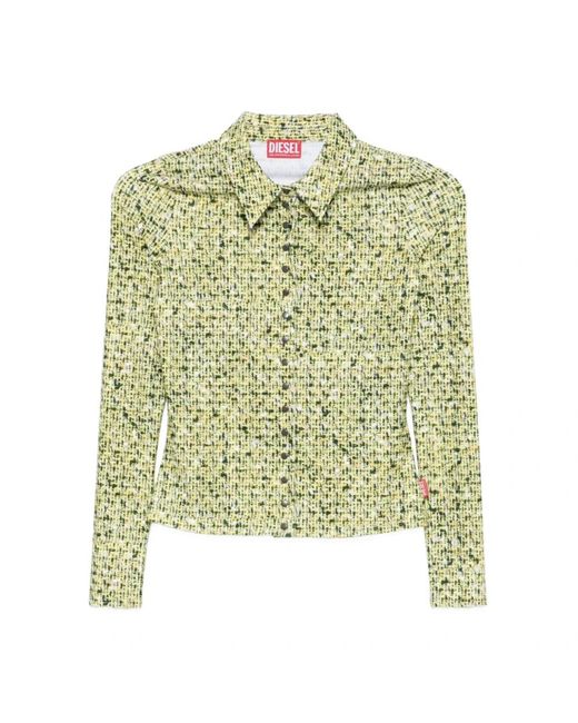 Shirts DIESEL de color Green
