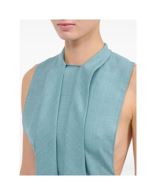 MM6 by Maison Margiela Blue Blouses