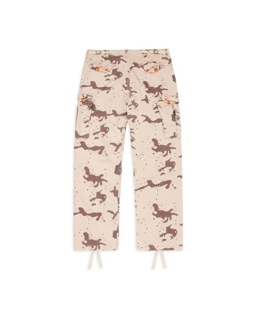 HELLSTAR Natural Straight Trousers