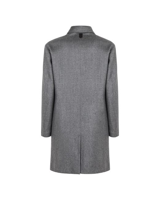 Canali Jassen ,Grijs ,Wol 3-In-1 Impeccabile Wollen Carcoat in het Gray voor heren