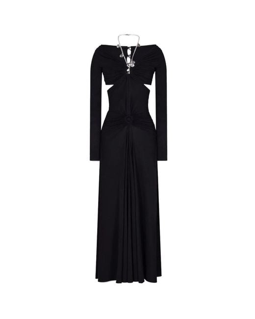 Rabanne Black Maxi Dresses