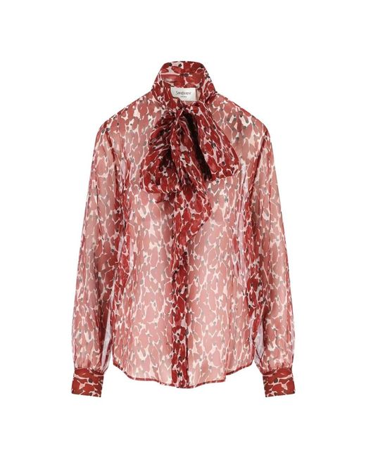 Saint Laurent Pink Shirts
