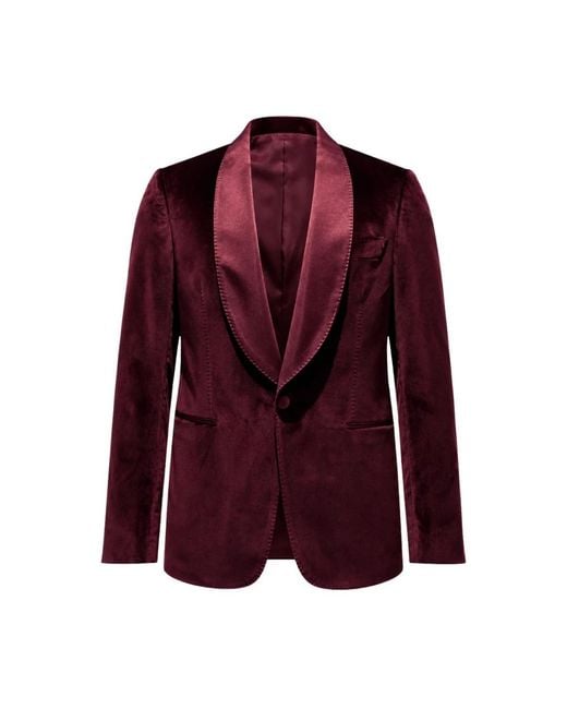 Franzese Collection Purple Blazers for men