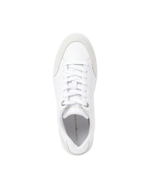 Tommy Hilfiger White Sneakers